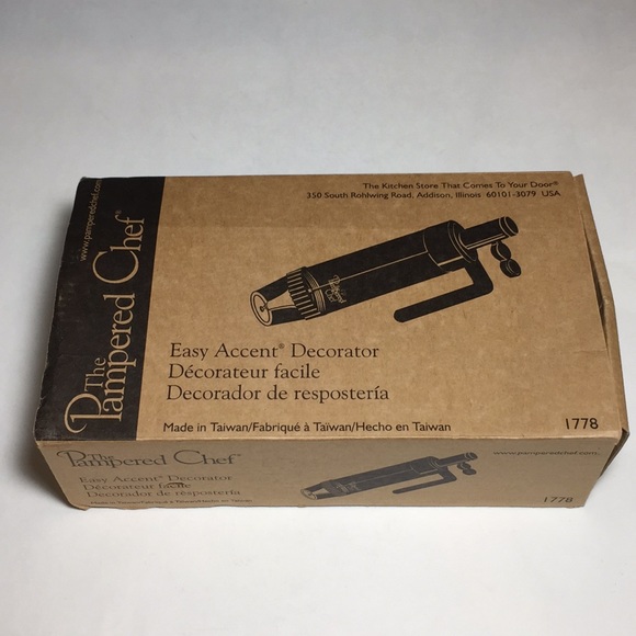 Pampered Chef Kitchen Easy Accent Decorator 1778 Nwt Poshmark